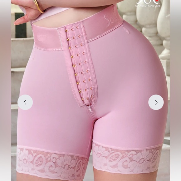 Sol beauty and care Invisible Mermaid Short with Hooks- Mid-leg Shapewear - Picture 1 of 2